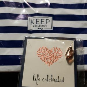 Keep Collective Rose Gold high heel charm